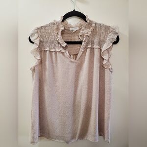 Cute springtime or summer top, made by PLEIONE, size XS